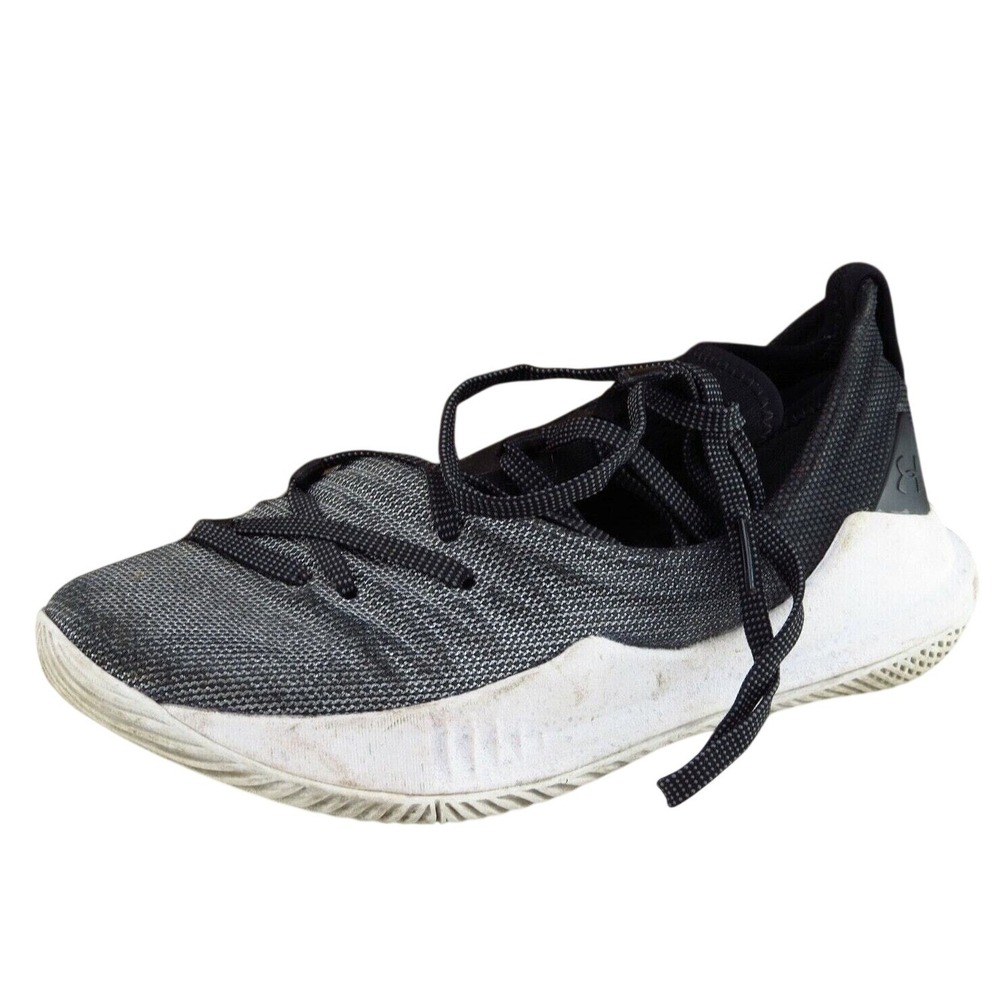 Under Armour Youth Boys Shoes Sz 3.5 M Black Synthetic‎ Running